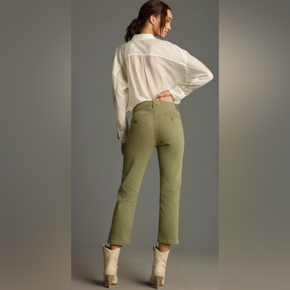 AMO Easy Trouser Surplus Relaxed Crop Straight - Picture 2 of 5